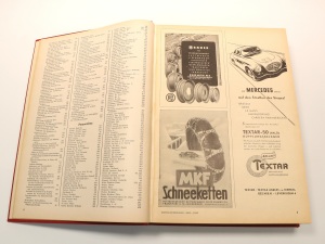 Motor-Rundschau 23. Jahrgang 1953 (Heft 1-24) mit NKZ als Buchband
