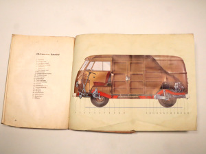 VW T1 Transporter Bus Bulli Original Owner's User Manual 1960