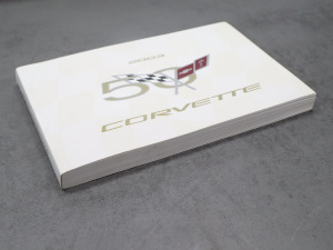 Chevrolet Corvette C5 50th Anniversary 2003 Original Owner's User Manual