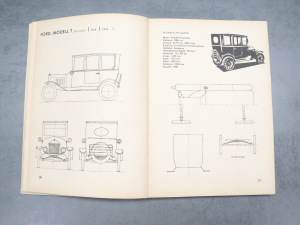 Kraftfahrzeuge einst und jetzt: Modellbaupläne (1965)