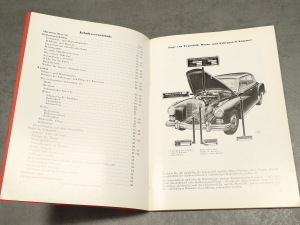 Mercedes-Benz 300d automatic original operating instructions Adenauer W189, 1959 edition