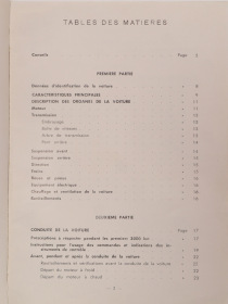 Alfa Romeo Giulietta/Sprint 1955 original User Owner's Manual (Usage et entretien)