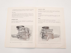 Alfa Romeo Giulietta/Sprint 1955 original User Owner's Manual (Usage et entretien)