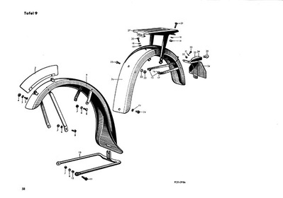 BMW R 51, R 61, R 66 and R 71 Spare Parts List Spare Parts Catalogue R51 R61 R66 R71