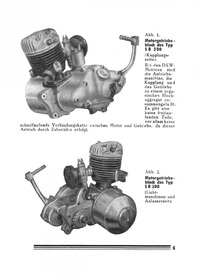 DKW KS 200, SB 200, SB 200A, Sport 250, SB 350, SB 500 und SB 500 A Bedienungsanleitung