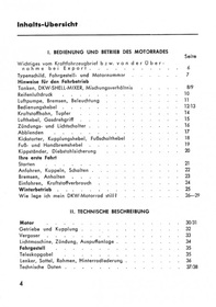 DKW RT 200, 250, 250/H und 250/H Reparaturanleitung (Motor und Getriebe)