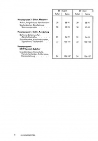 DKW RT 125/2 und RT 125/2 H Ersatzteilliste