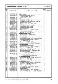 DKW RT 125/2 und RT 125/2 H Ersatzteilliste