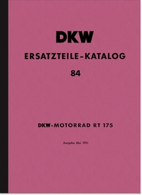 DKW RT 175 Ersatzteilliste Ersatzteilkatalog Teilekatalog
