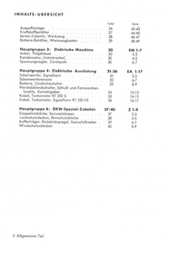 DKW RT 250 S und RT 250 VS Ersatzteilliste