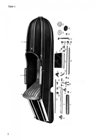 Steib LS 200, LT 200, S 350, S 500 L, TR 500 and RS 1 spare parts list