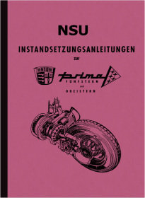 NSU Prima III 3 und V 4 (Dreistern/Fünfstern) Reparaturanleitung