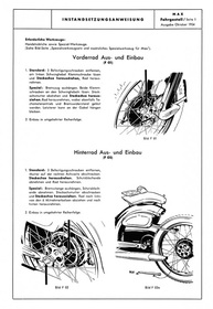 NSU Max Standard, Special, Super Repair Instructions Repair Instructions