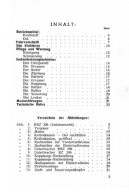 Ardie RBZ 200, RZ 200, RBZ 206 und RZ 206 Bedienungsanleitung