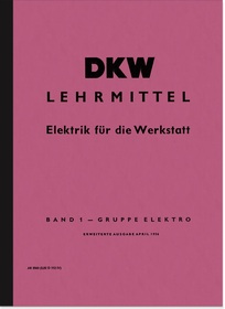 DKW Lehrmittel Elektrik Werkstatt Elektro Anleitung Beschreibung Handbuch