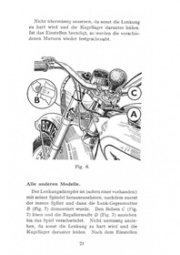 BSA Motorrad Alle Modelle 1948-1952 Bedienungsanleitung