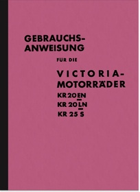 Victoria KR 20 EN, KR 20 LN und KR 25 S Bedienungsanleitung Betriebsanleitung Handbuch