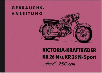 Victoria KR 26 N Aero Sport Bedienungsanleitung