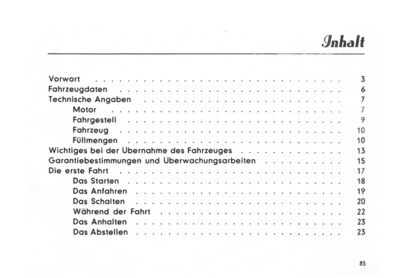 Zündapp 200 S 1955 Bedienungsanleitung