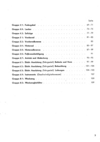 NSU 251 OSL Ersatzteilliste Teileliste