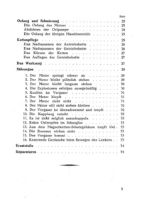 Zündapp EM 250 Z 300 Einheitsmodell Betriebsanweisung Bedienungsanleitung