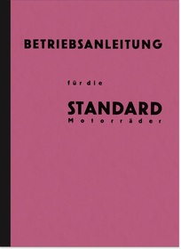 Standard 350-1000 ccm Modelle 27-32 Motorrad Bedienungsanleitung Handbuch
