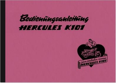 Hercules K 101 Operating Instructions Manual