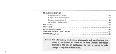 Suzuki RV 125 Owner's Manual Owner's Manual (English)