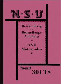 NSU 301 TS Bedienungsanleitung