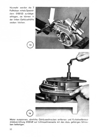 DKW RT 125 RT125 Motor Getriebe Reparaturanleitung Werkstatthandbuch