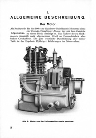 Wanderer Cardan K 500 1928 Operating Instructions Operating Instructions Manual