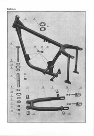 Jawa 125 ccm type 355/0 and 175 ccm type 356/0 spare parts list spare parts catalog parts catalog