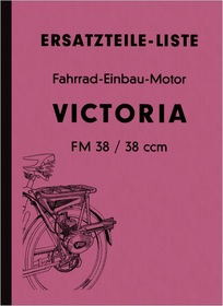 Victoria Vicky FM 38 built-in motor Spare parts list Spare parts catalog Parts catalog