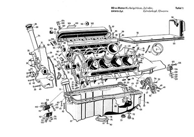 BMW 2600, 2600 L, 3200 L, 3200 S and 3200 CS V8 models Spare parts list