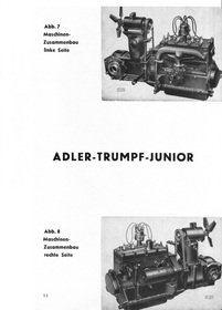 Adler Trumpf Junior und 2 Ltr. Bedienungsanleitung