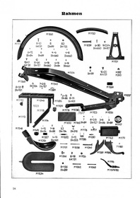 Opel Motoclub 500 T SV Ersatzteilliste