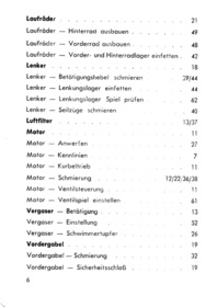 NSU Superfox 4-stroke operating manual operating manual