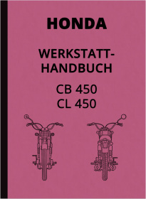 Honda CB 450 /CL 450 Reparaturanleitung