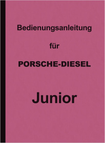 Porsche Traktor Junior 1961 Bedienungsanleitung