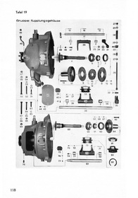 Maybach NL 38 and HL 42 engine TUKRR TUKRM TUKRRM TRKM TUKRRM spare parts list Spare parts catalog