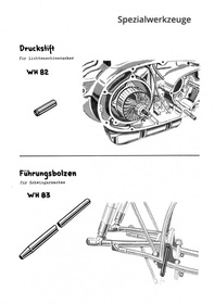 Horex Imperator and Resident Repair Manual Workshop Manual