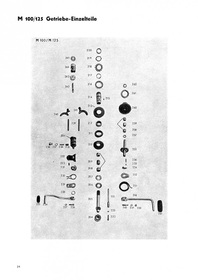 Adler M 100 und M 125 Reparaturanleitung Werkstatthandbuch M100 M125