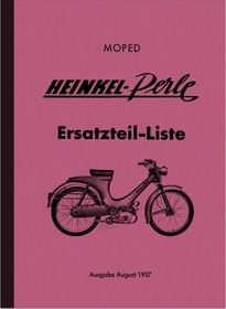 Heinkel Perle Moped Ersatzteilliste Ersatzteilkatalog