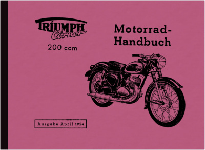 Triumph Cornet 200 ccm Kickstarter Bedienungsanleitung