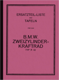 BMW R 42 Ersatzteilliste