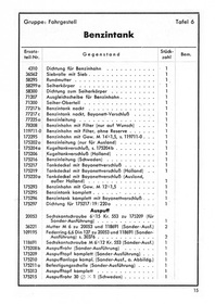 DKW 44 44a RT 100 2,5 3 PS 2,5PS 3PS RT100 Ersatzteilliste