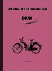 DKW Hummel 1 Moped Reparaturanleitung Werkstatthandbuch Montageanleitung