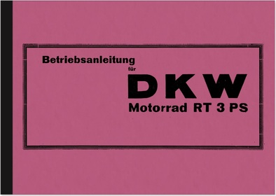 DKW RT 3 PS Bedienungsanleitung 3PS