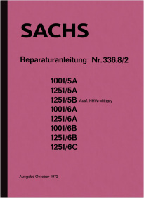 Sachs 100/125 cc engine from 1970 onwards Repair manual