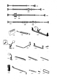 Messerschmitt KR 200 201 Spare Parts List Spare Parts Catalogue Karo Cabin Scooter